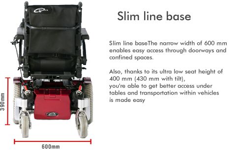 Low Car Ramps >> Quickie Salsa M Electric Wheelchair | Active Mobility Low Car Ramps >> Quickie Salsa M Electric Wheelchair | Active Mobility