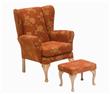 Queen Anne Fireside Chair
