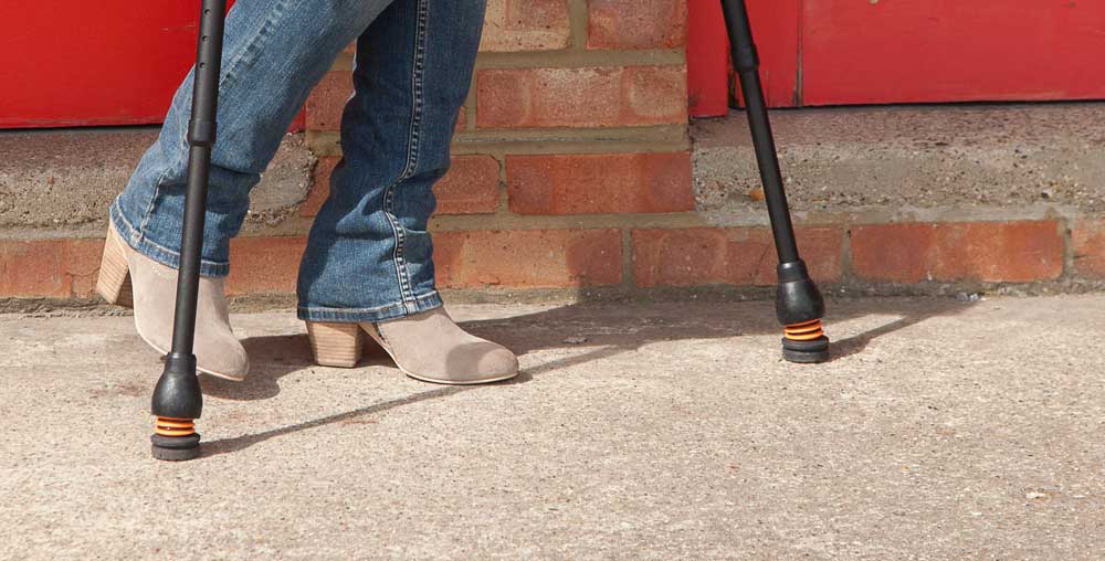 Crutches Flexyfoot Closed Cuff Crutch Active Mobility UK