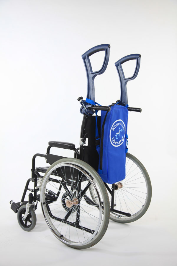 Wheelchair Liberator Push Handles Get Around Easier.