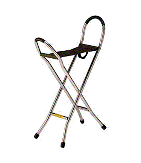 Aluminium Walking Stick Stool