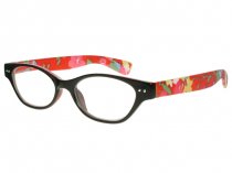 Audrey Black And Orange Frame Reading Glasses