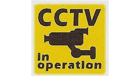 CCTV In Operation - Interior Window Sticker