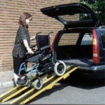 Channel Folding Wheelchair / Scooter Mobility Car Ramp
