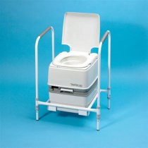 Chemical Toilet Port-Potty Portable Manual Flush
