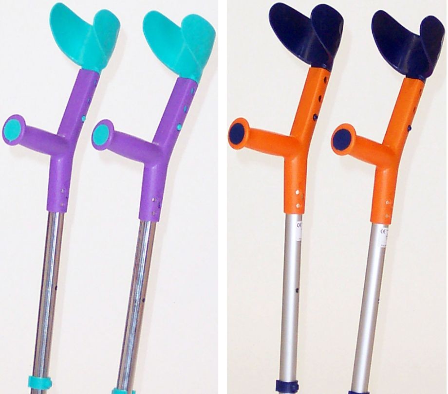 Adjustable Tiki Children's Crutches