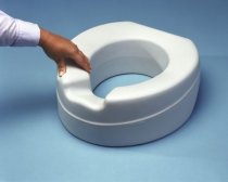 Comfy-Foam Raised Toilet Seat Without Lid