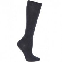 Extra Roomy Cotton-rich Knee High Socks 2 Pair Pack 1