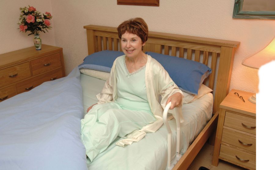 Bed Rail 2in1 For Use With A Divan or Slatted Bed.