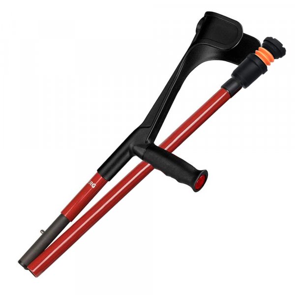 Flexyfoot Carbon Fibre Folding Crutches Standard Handle