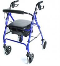 Four Wheel Lightweight Rollator For Taller Users