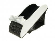 Glasses Case Shoe Design Grey/White