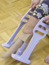 Heel Guide Compression Stocking Aid