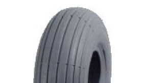 Infilled Puncture Proof Mobility Scooter Lined Rib Tyre