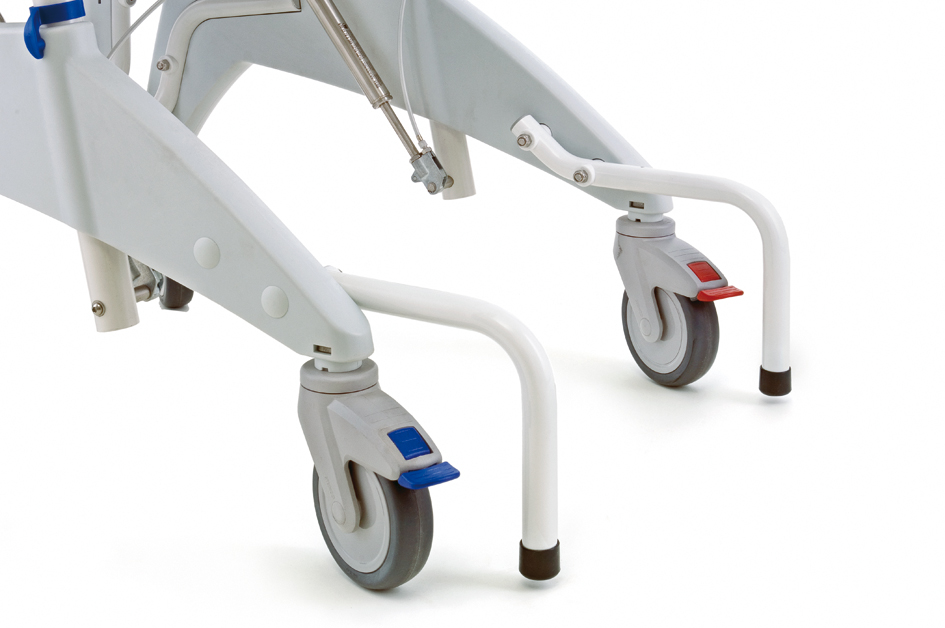 Tilt in Space Shower and Commode Chair with Wheels