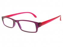 Jazz Purple And Red Frame Reading Glasses