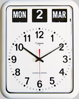 Large Calendar Wall Clock