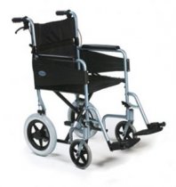 Lightweight Transit Wheelchair With Attendant Brakes