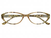 Lynx Brown Frame Reading Glasses 1