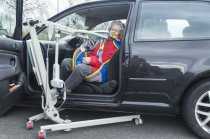 Portable Hoist-Stand Aid For Car Or Home 2