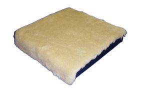 Pure Wool Fleece Top Mobility Cushion