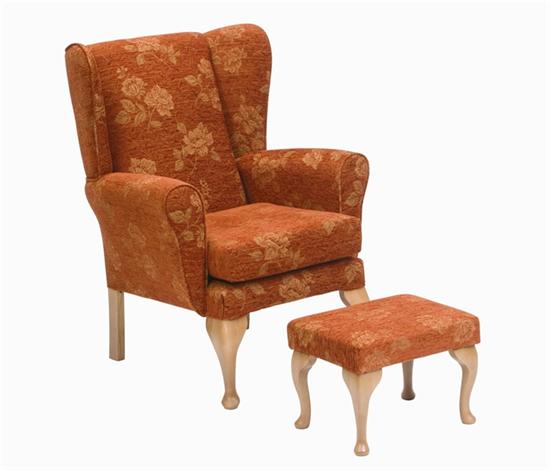 Queen Anne Fireside Chair