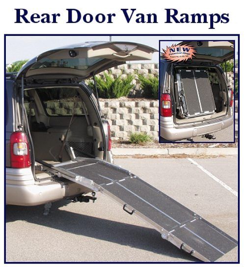 Rear Door Van Ramp for Wheelchairs and Scooters