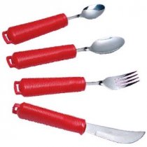 Red-Handled Children&#39;s Cutlery