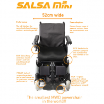 Salsa M2 Mini Powered Wheelchair 6