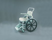 Self Propelled Shower and Commode Wheelchair