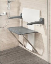 Slim Fold Shower Seat (Various Colours)