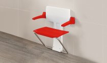 Slim Fold Shower Seat (Various Colours) 2