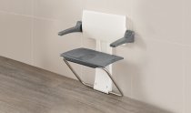 Slim Fold Shower Seat (Various Colours) 4
