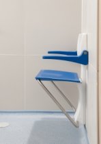 Slim Fold Shower Seat (Various Colours) 6