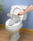 Savanah Raised Toilet Seat With Lid