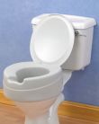 Comfy-Foam Raised Toilet Seat With Lid