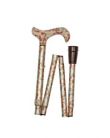 Cream Floral Walking Stick