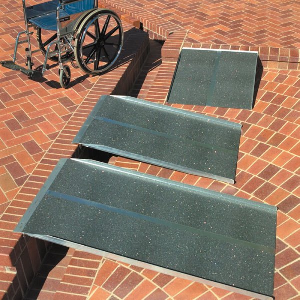 Solid Wheelchair and Scooter Ramp