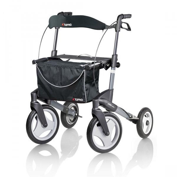 Topro Olympus Outdoor Rollator + Free Backrest