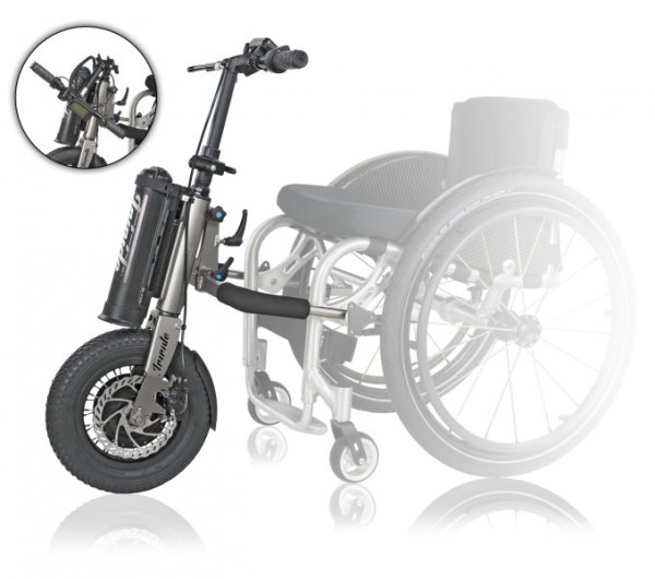 Triride Foldable Light Wheelchair Power Attachment