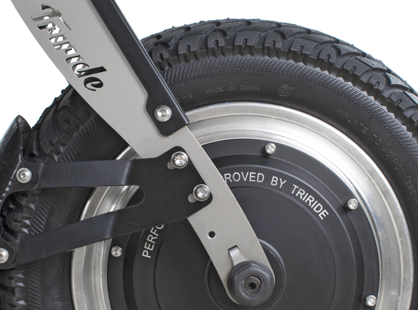 Triride Special Compact HT Powered Wheelchair Attachment