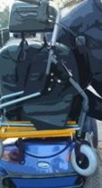 Wheelchair/Walker Carrier For Scooter 1